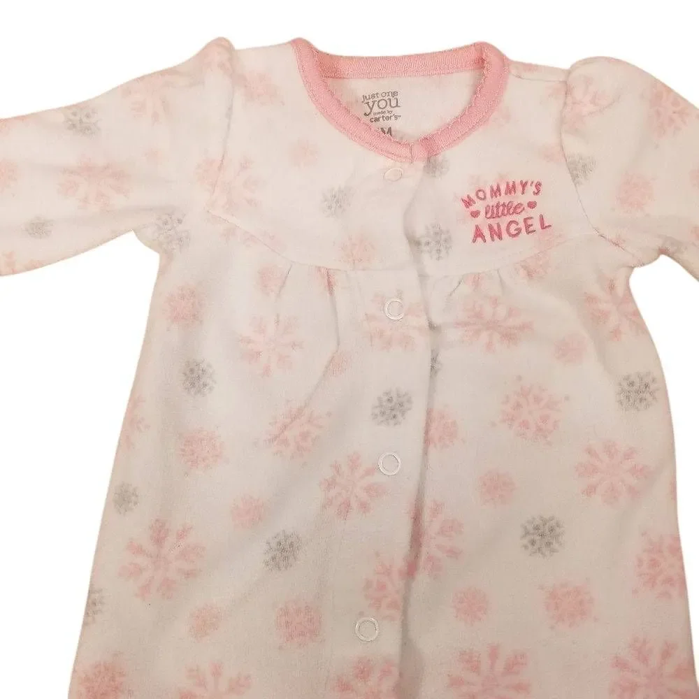 Carters footed pajamas 3 months